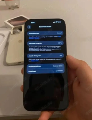 iPhone 16 Pro max  512 GB   100% Akku   Top Zustand