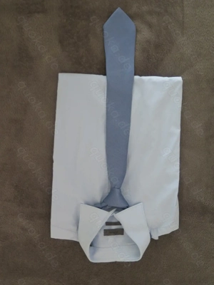 Hemd mit Krawatte Gr.M Slim Fit