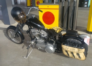 Harley Davidson Panhead Starrahmen Bild 7