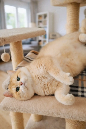 Deckkater   Britisch Kurzhaar Gold Shaded Chinchilla