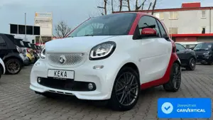smart forTwo Cabrio TURBO DCT BRABUS! FOX! 17ZOLL! CARPLAY!