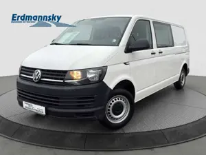 Volkswagen T6 Transporter Kasten lang/Klima/Navi/AHK/3-Sitze/2xSchiebet