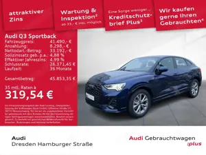 Audi Q3 40TFSI S line quattro LED Navi AHZV