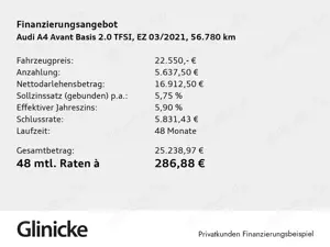 Audi A4 35 2.0 TFSI DSG, NAVI, SHZ, PDC Bild 2