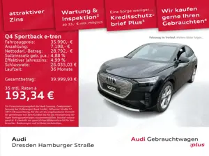 Audi Q4 e-tron 50 quattro 220 kW Wärmepumpe