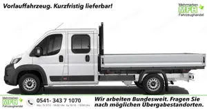 Peugeot Boxer Pritsche DoKa 435 AT L4 AHK CarP Kam Visib 132 ...