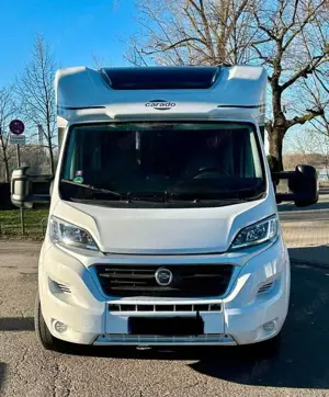 Caravans-Wohnm Carado T338, Sat, TV, Einzelbetten