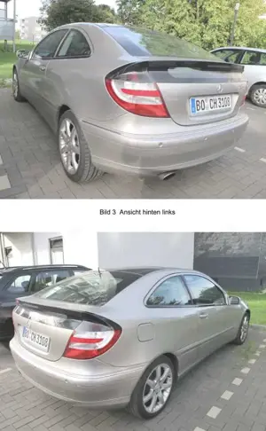 Mercedes-Benz C 160 C-Klasse Sportcoupe Kompressor Sportcoupe Automatik