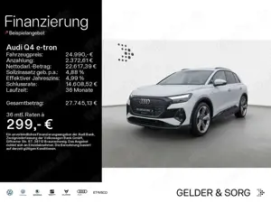 Audi Q4 e-tron Q4 45 e-tron qu. S line 0,25%*Pano*AHK*21Z*LED