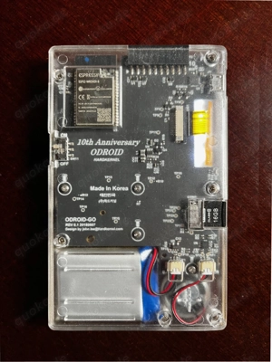  ODroid Go Handheld Gaming Konsole transparent