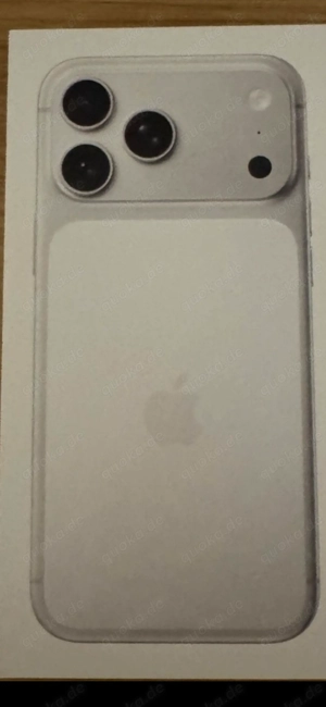 I Phone 17 Pro Max 256 gb Silber 