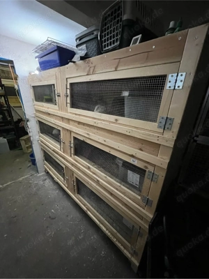 Hasenstall, Kaninchenstall, Wachtelstall, Stall, Mobil, Kaninchen