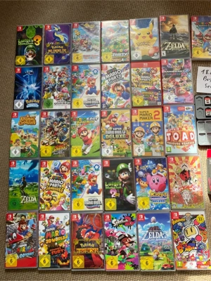 nintendo Switch sammlung mega auflösung 