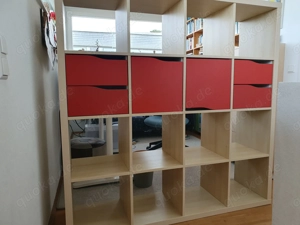 IKEA Kallax Regal Holzoptik 4x4