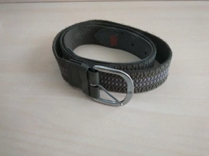 Gürtel unisex, stretch, 100 cm lang, Tarnfarbe olivgrün