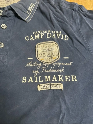 Camp David Langarmshirt XXL Blau Bild 5