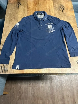 Camp David Langarmshirt XXL Blau