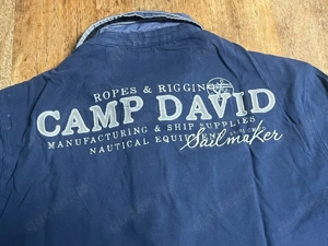 Camp David Langarmshirt XXL Blau Bild 2