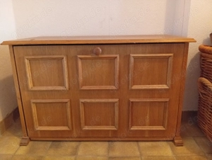 Holz Schuhschrank braun 