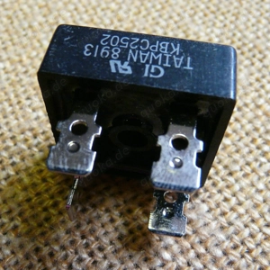 Brückengleichrichter GI KBPC2502 200V 25A Bild 3