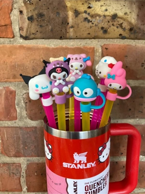 Stanley Cup Hello Kitty Strohhalmaufsätze