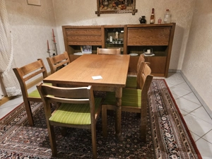 Tisch mit 6 Stühle rustikal