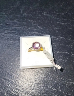 925er Silber Ring mit Stein Bild 2