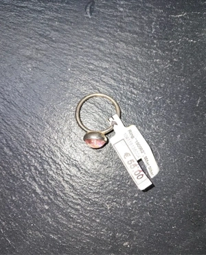 925er Silber Ring mit Stein Bild 3