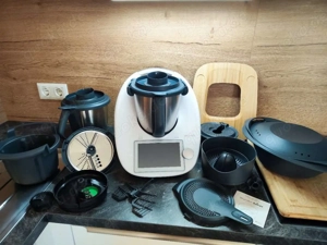 Thermomix TM6 Sparkling White Edition inklusive umfangreichem Zubehör