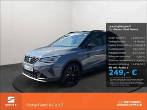 SEAT Arona 1.0TSI DSG FR Black Edition LED Navi Vorber. AHK D
