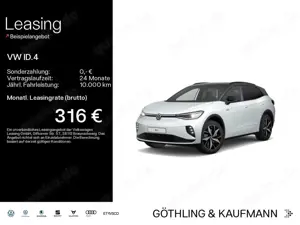 Volkswagen ID.4 GTX 4M*NAVI*AHK*PANO*KAM*PDC*LED*SHZ*