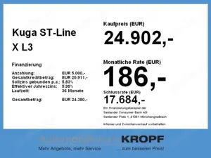 Ford Kuga ST-Line X PANO LED 18'' 4J. Werksgarantie Bild 4