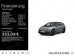 Volkswagen ID.3 Pro Performance LED*Einparkhilfe*Navi*DAB+