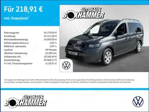 Volkswagen Caddy 1,5 TSI DSG TEMPOMAT+SHZ+7.SITZER