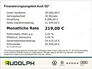 Audi Q3 35 TFSI S tronic advanced LED NAVI AHK ACC PDCv+h Bild 4