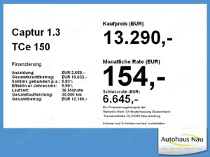 Renault Captur 1.3 TCe 150 GPF Collection Inkl. Big Deal Bild 4