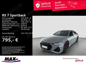 Audi RS7 RS7 Sportback performance 280 KM/H+MATRIX+NACHT+