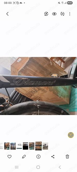 Ohne Akku Diamant Ubari + Deluxe Damen E-Bike  Bild 3