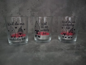 Geschenk idee Teelichter 