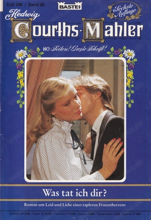 Hedwig Courths Mahler, Band 20, 6. Auflage