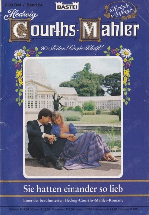 Hedwig Courths Mahler, Band 24, 6. Auflage 