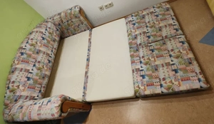 Schlafsofa im Patchwork Design Bild 2