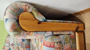 Schlafsofa im Patchwork Design Bild 4