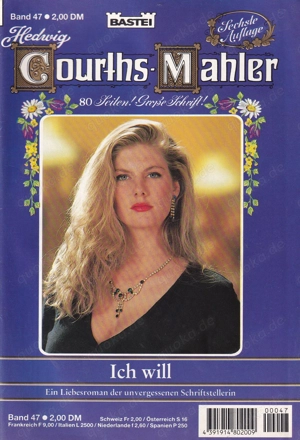 Hedwig Courths Mahler, Band 47, 6. Auflage 