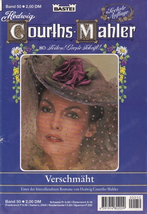 Hedwig Courths Mahler, Band 50, 6. Auflage 