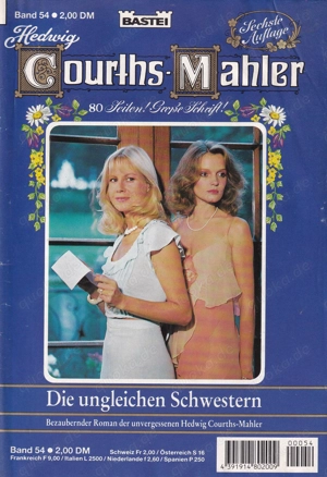 Hedwig Courths Mahler, Band 54, 6. Auflage 