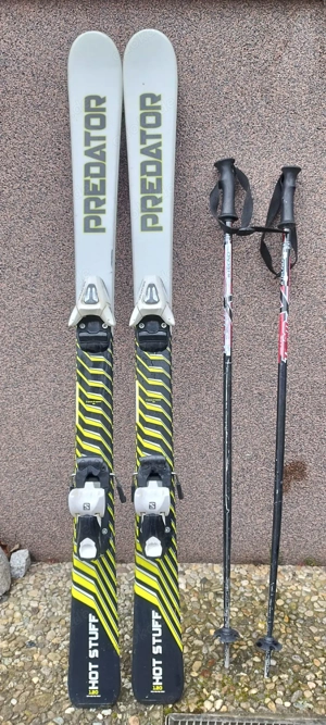 Kinderski 120, Bindung und Skischuhe Gr 25  25.5