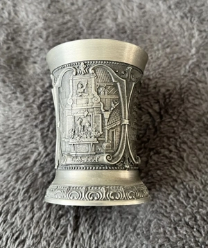 Zinnbecher WMF Motov von Carl Spitzeg