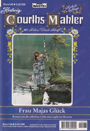 Hedwig Courths Mahler, Band 68, 6. Auflage 