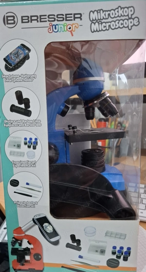 Bresser Junior Mikroskop in blau Bild 2